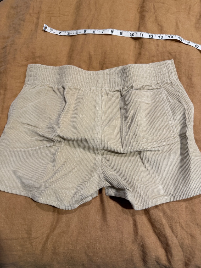 Hammies Stretch Corduroy Short, 32, Stone — image 3 of 3